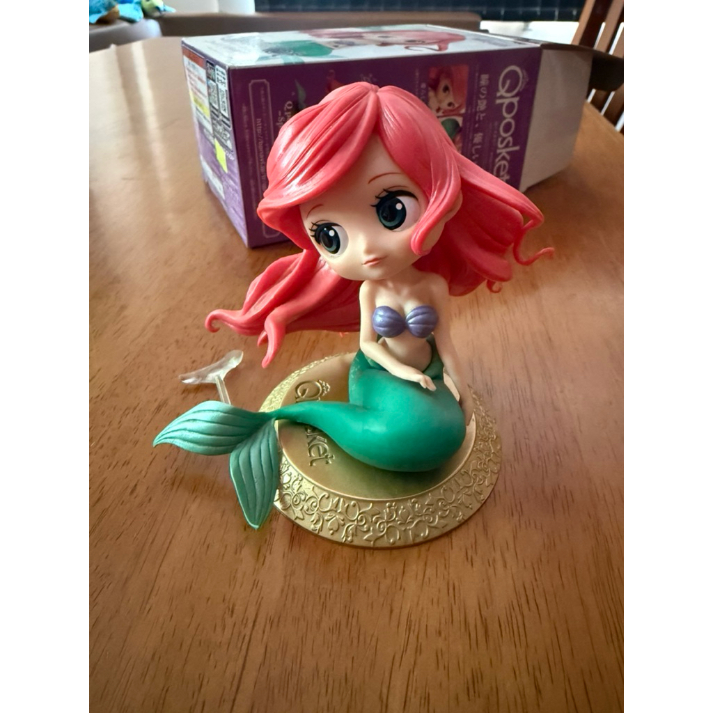 Qposket Disney Characters Special Coloring vol.2 qposket Ariel ฐานทอง