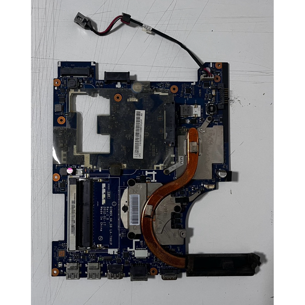 LA-798 เมนบอร์ดสําหรับ Lenovo IdeaPad G480 แล็ปท็อป HM76 GT610M 1GB การ์ดDDR3 100% ทดสอบ