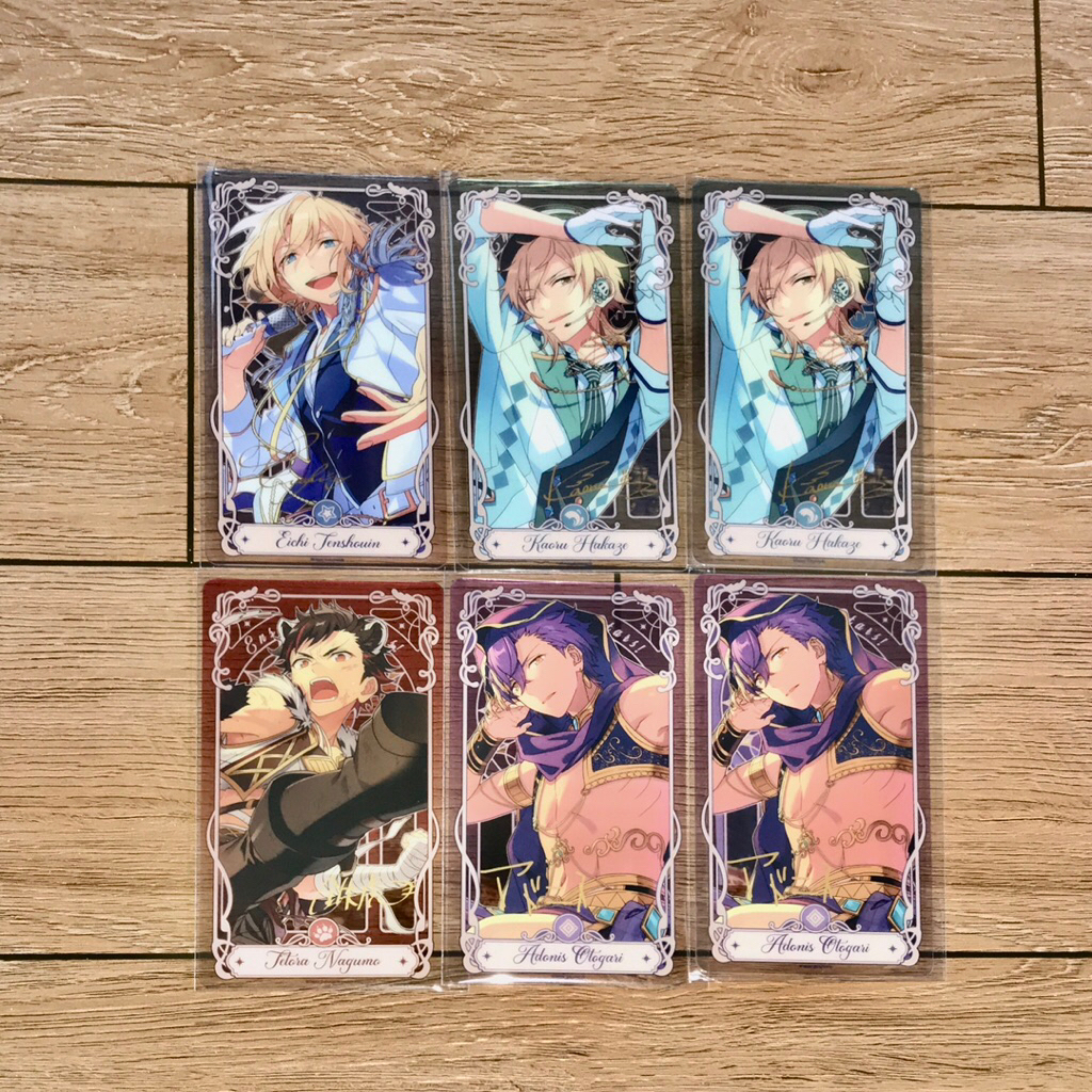 Ensemble Stars อันสึตะ Prismatic Glow Clear card CN Vol.1-2 การ์ดใสจีน
