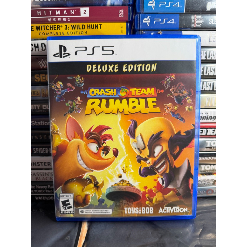 แผ่น PS5 เกม CRASH TEAM RUMBLE ปก DELUXE EDITION [ ซัพภาษาอังกฤษ ] [ มือ 2 ] มีสต้อคพร้อมจัดส่ง!!!