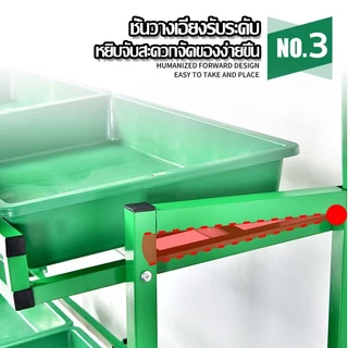 ชั้นวางโชว์ผัก ชั้นวางผลไม้ 120*60*170CM วางของได้หลายชั้น แข็งแรงไม่โครงเครง