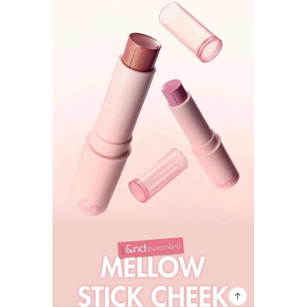 ลิปสติกสวยMellow stick cheek&nd by Rom&nd มินิ