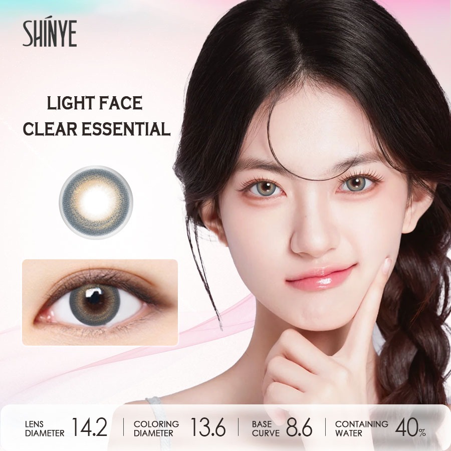 [ขายดี] SHINYE Contact Lens :（Contact Lens Si)14.5มม  คอนแทคเลนส์รายเดือน  คอนแทคเลนส์สีแบบใช้ 6 เดือน Brown