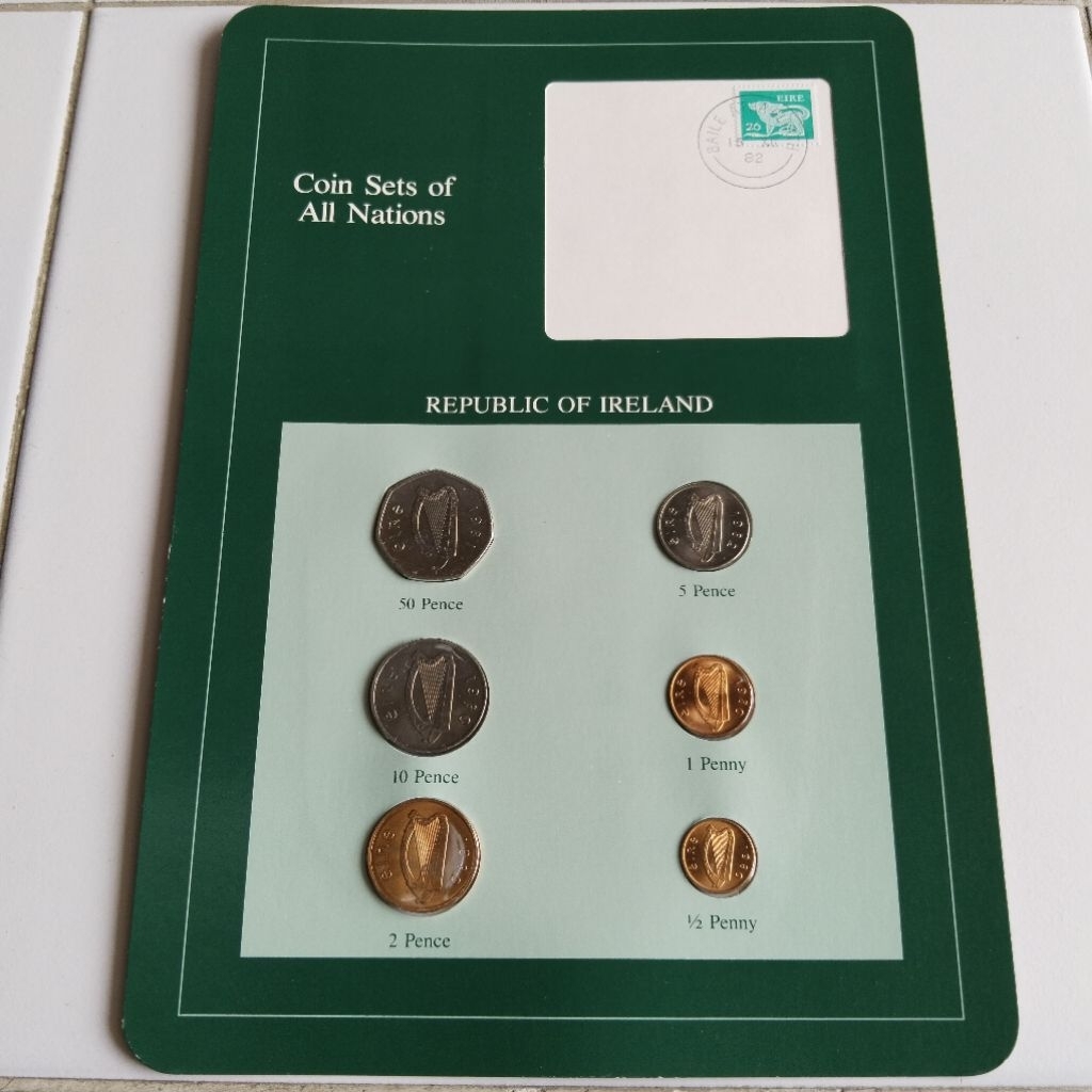 Ireland แสตมป์และเหรียญ ปี 1980