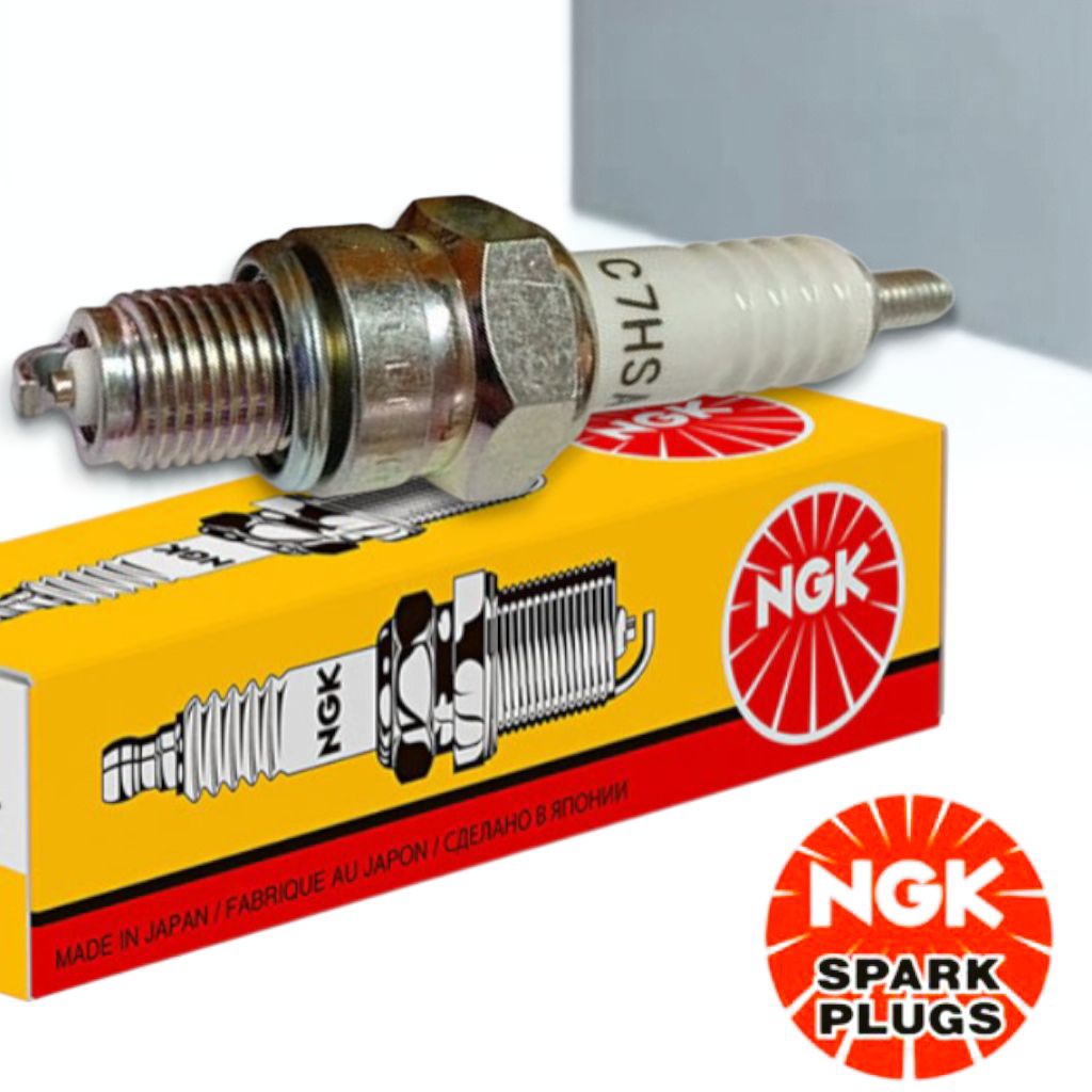 หัวเทียน ของแท้ NGK เบอร์ C7HSA ของแท้มีปลอก