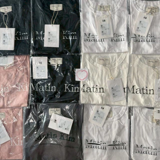 [ PRE-ORDER ] รอบลด 20% MATIN KIM LOGO CROP TOP / LOGO CUTTED CROP TOP
