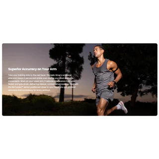 Amazfit Helio Armband อุปกรณ์เสริมสายรัดต้นแขนผ้าไนลอน