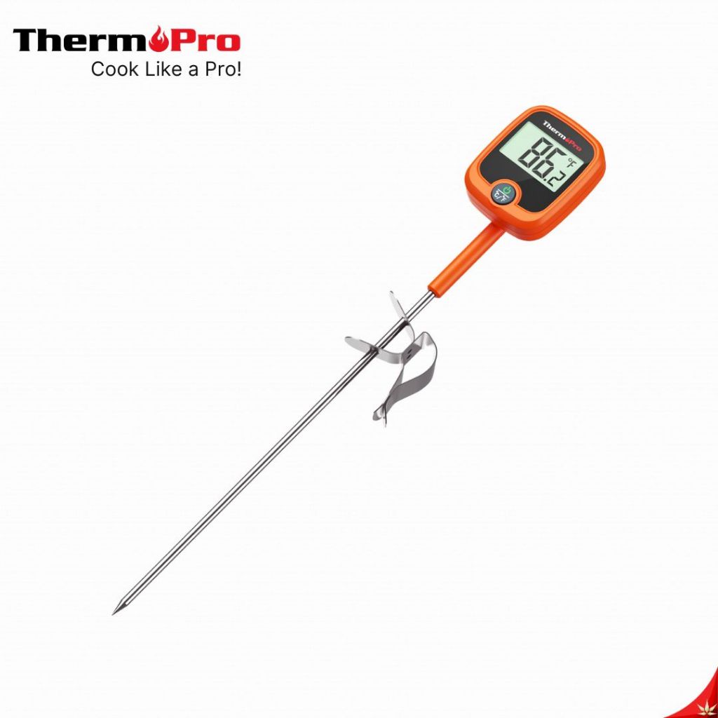 ThermoPro TP509 เทอร์โมมิเตอร์วัดอุณภูมิอาหาร/ขนม เบเกอรี่คุกกี้ ของหวาน ของทอด เเบบดิจิทัลอ่านค่าไว