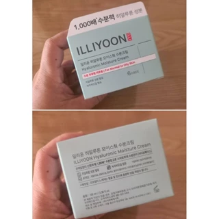 (ℹ📦กล่อง) Illiyoon Hyaluronic Moisture Cream 100ml [❤Exp. 2029]