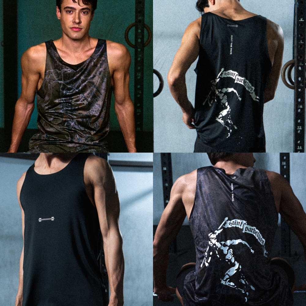 Saint Barbellion - Performance Shorts กางเกงออกกำลังกาย - Lined มีซับใน
