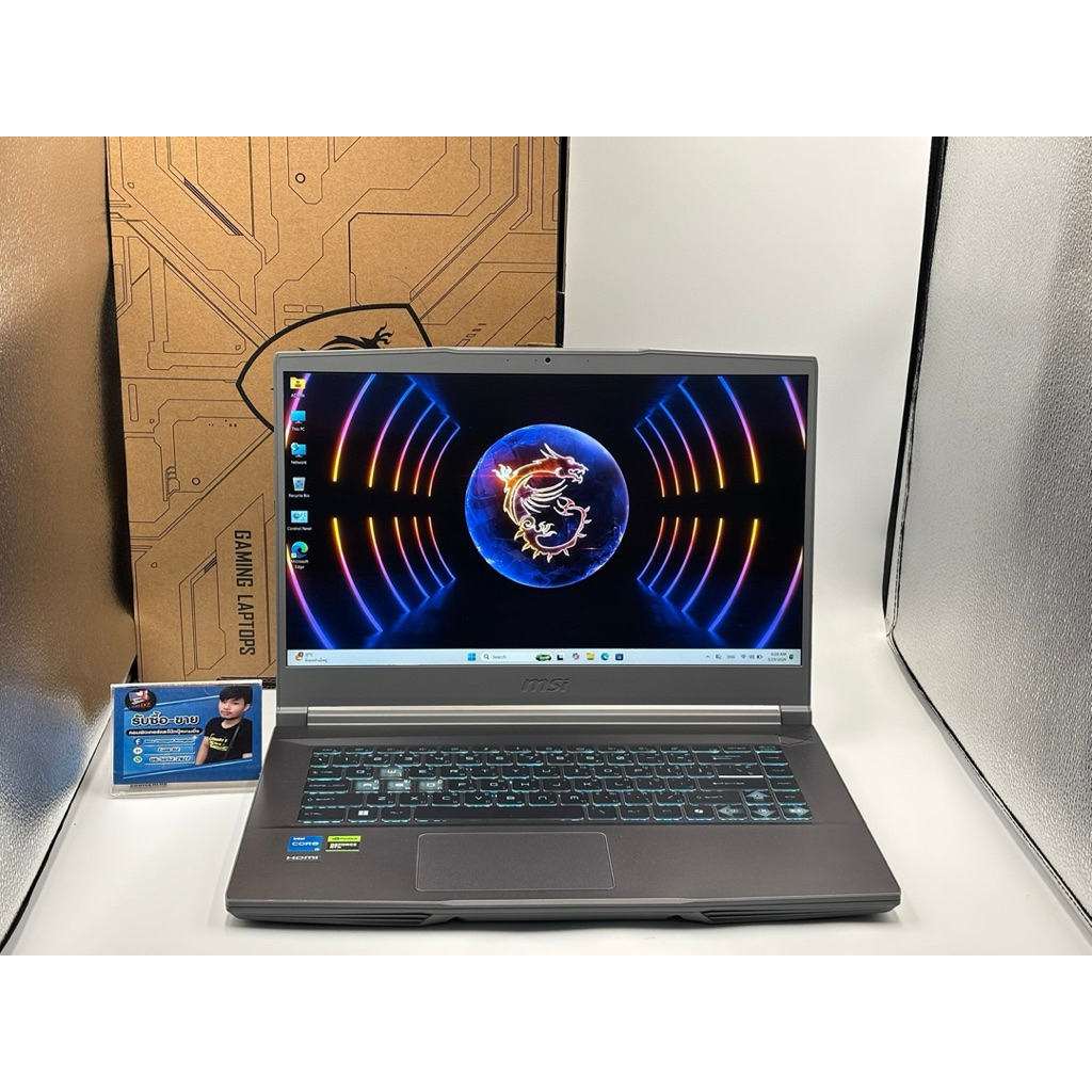 NOTEBOOK (โน๊ตบุ๊ค) MSI THIN 15 B13UCX-1610TH