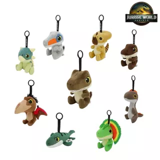 พวงกุญแจ Jurassic World ตุ๊กตาพวงกุญแจไดโนเสาร์ ขนาด 5 นิ้ว ลิขสิทธิ์แท้ จากภาพยนต์ #JurassicWorldRebirth