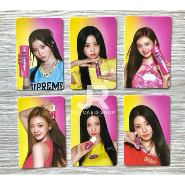 การ์ดSunsilk x BABYMONSTER ของแท้ 💯(ได้ครบเซต 6 ใบ) พร้อมส่ง✅
