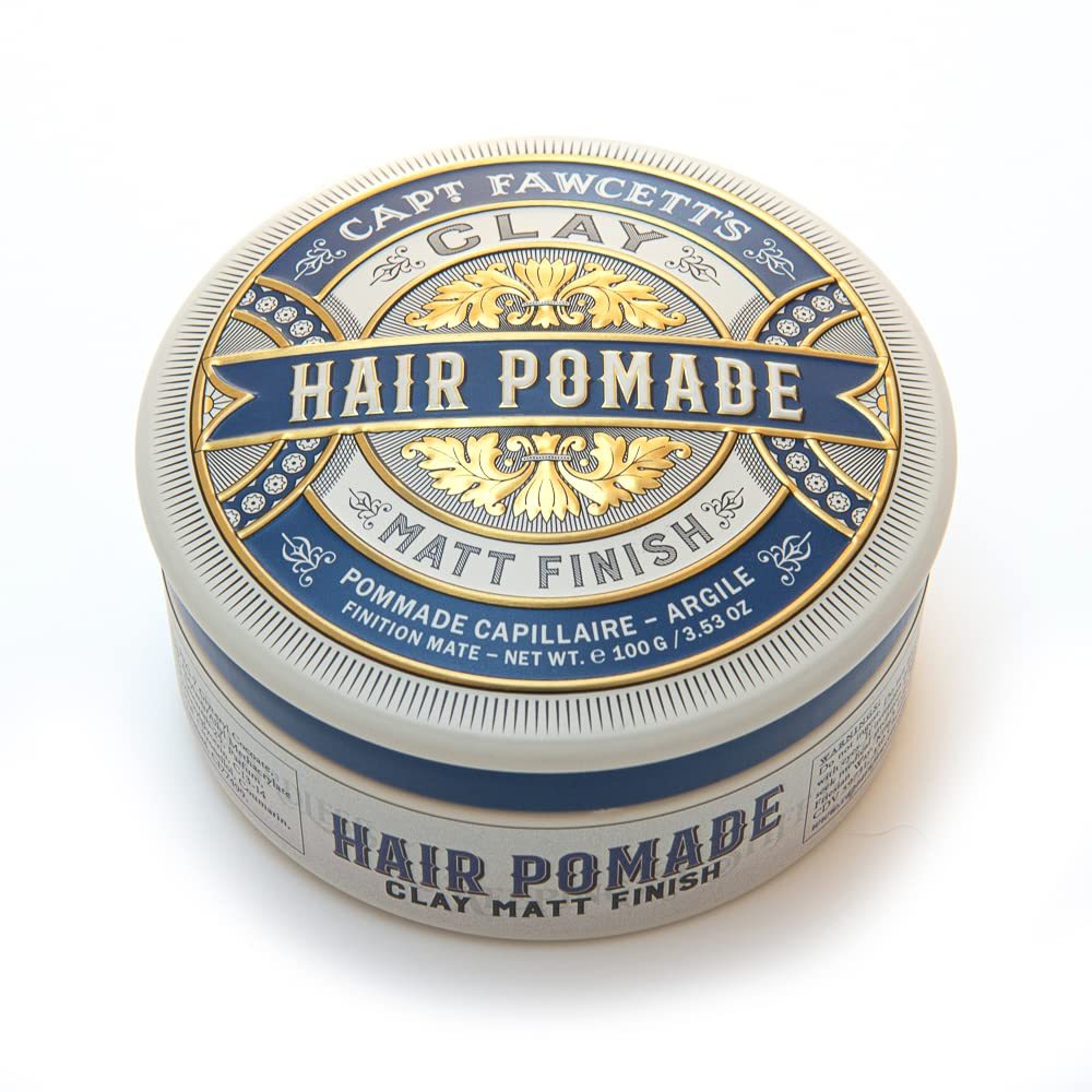 CAPTAIN FAWCETT’S CLAY POMADE (100 ml) โพเมด อยู่ทรงเป็น ธรรมชาติ จาก อังกฤษ