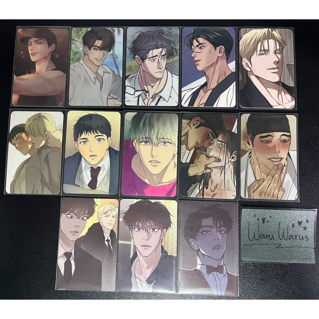 ✿พร้อมส่ง✿ การ์ด Manhwa Lezhin  BOOMTOON (ของแท้จาก official Lezhin ทุกชิ้น)