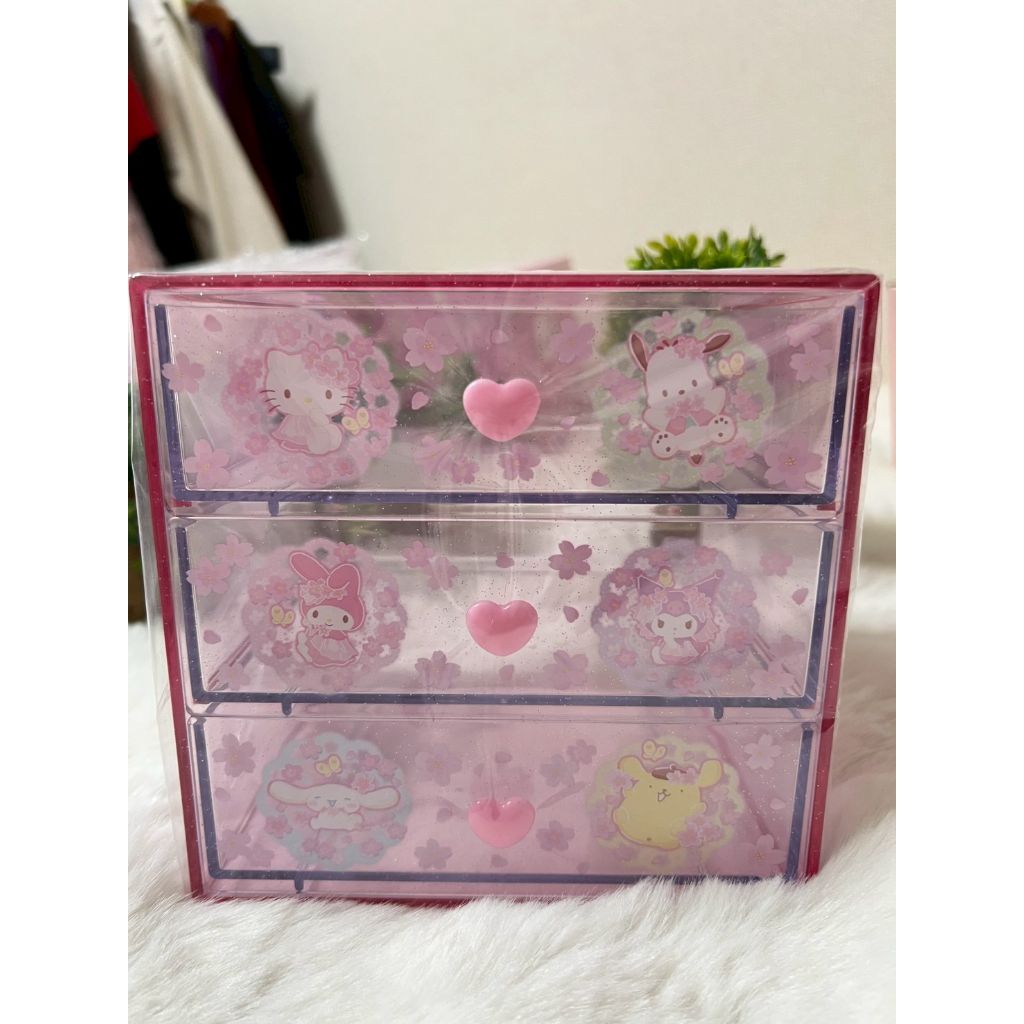 ลิ้นชัก และกล่อง ต่างไป Hello kitty คิตตี้คละแบบ, กล่องแว่น