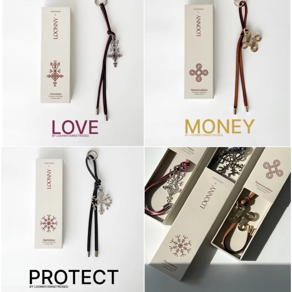 Charm Runes Magic Stave > พวงกุญแจยันต์อักษรรูนส์
