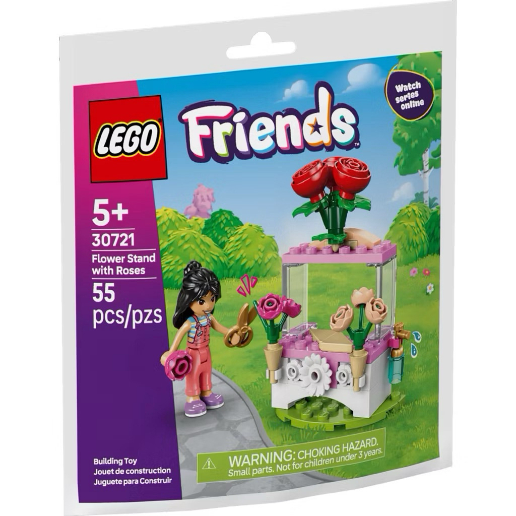 Lego Friends 30721 Flower Stand with Roses by Bricks_Kp