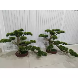 ต้นบอนไซ สูง40-45ซม.ต้นไม้ปลอม ต้นไม้ประดิษฐ์ Leeartplants