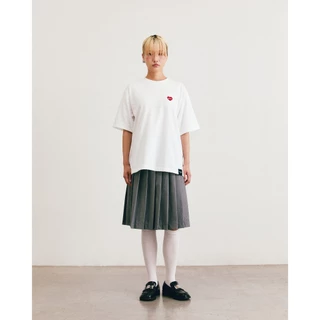 maison KEEPS | The Oversized Adore Patch Logo Tee | Unisex | เสื้อยืดทรงoversized ลายปริ้นท์ มี 5 Size