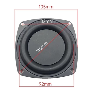 พาสซีฟ (Passive Radiator) ขนาด 88x48mm 3/4/6.5/8 นิ้ว สำหรับเสริมเบสลำโพง DIY