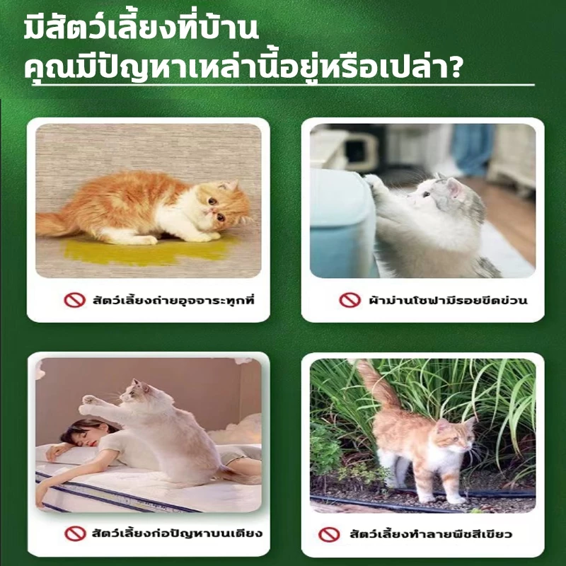สเปรย์ไล่แมว ไล่หมา ป้องกันสัตว์ขับถ่าย Cat Repellent thumbnail 3