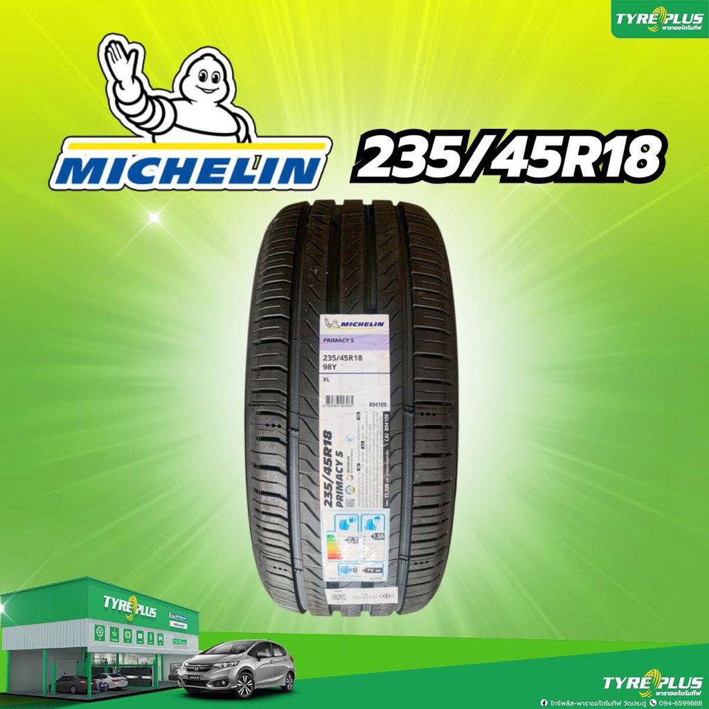 ยาง Michelin 235/45r18 primacy5