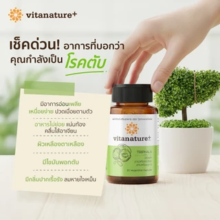 vitanature+ Triphala with Artchoke Extract 1 กระปุก (ไวตาเนเจอร์ พลัส ตรีผลาและสารสกัดอาร์ติโชค)