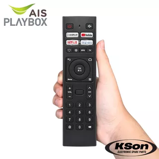 รีโมทกล่องทีวี เอไอเอส เพลย์บอกซ์ ไม่มีคำสั่งเสียง AIS PLAYBOX Gen 3 Remote Control No Voice Control