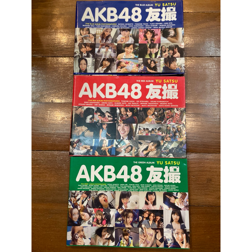 AKB48 - Yu Satsu...Photobookที่เมมเบอร์ถ่ายกันเอง ส่วนใหญ่เป็นเมมฯรุ่นแรกๆยุคทอง
