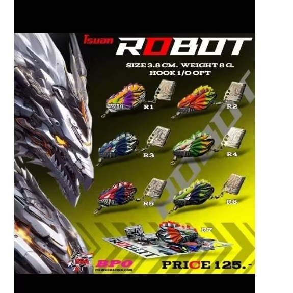 กบยางโรบอท Robot USA น้าโอ๊ต