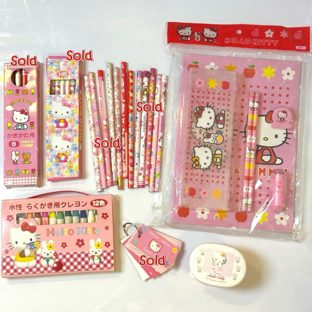 ⋆✿ set เครื่องเขียน #sanrio 🍎