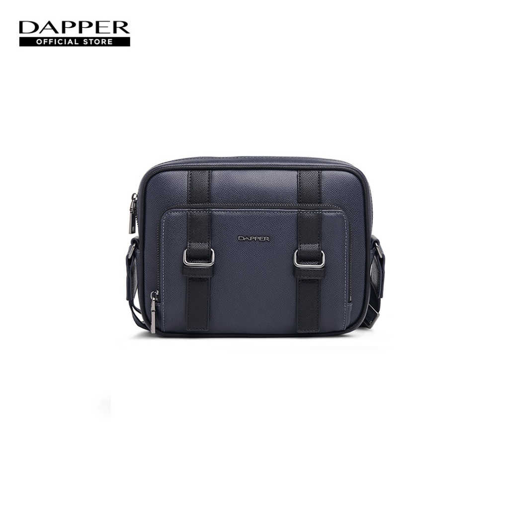 DAPPER กระเป๋าสะพายข้าง Double Buckle Crossbody Bag สีน้ำเงิน (BM5/NA/1307SF)