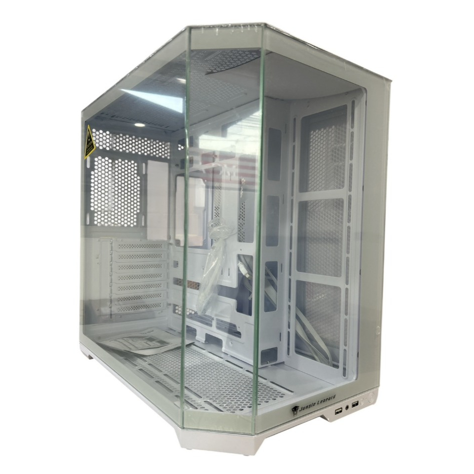 เคสคอม CASE ATX AS-01 WHITE Jungle Leopard By LWC (สีขาว)