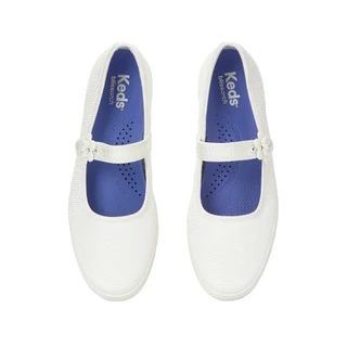 KEDS รองเท้าผ้าใบ รุ่น MAISIE MARY JANE GROSGRAIN สีขาว ( KW-MAMJ-5-100 )