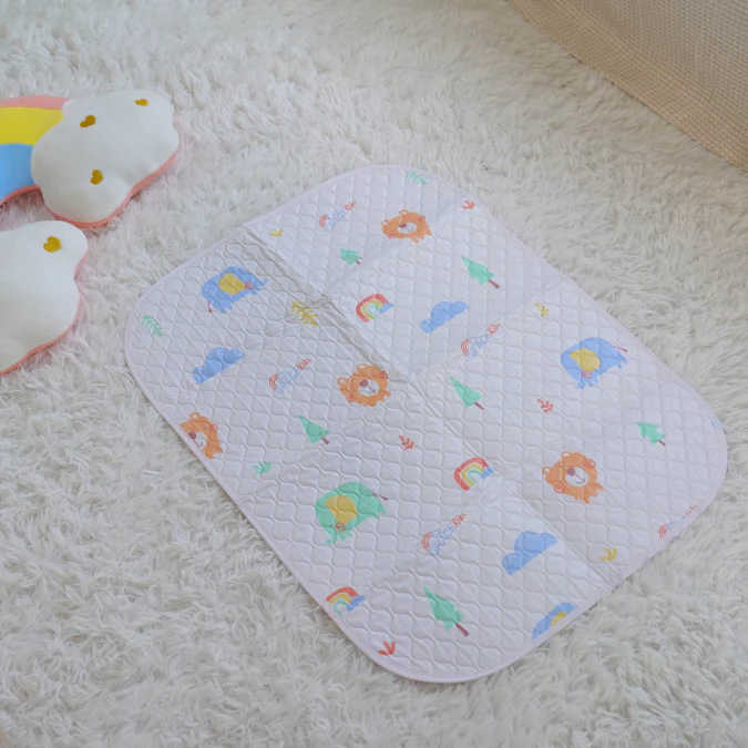 Grace Kids ผ้ายางรองฉี่เด็ก กันน้ำ 100% | แผ่นรองกันเปียก | 49x69 ซม.