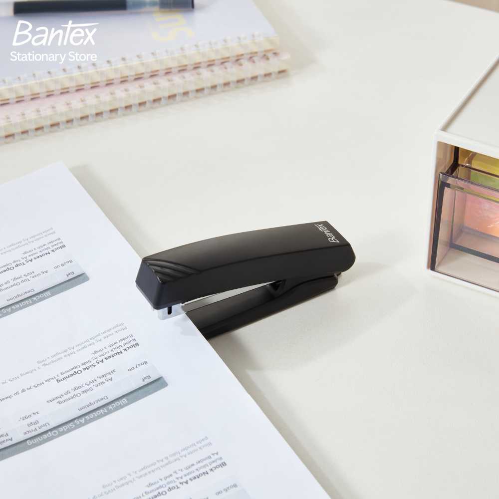 Bantex دباسة متينة مع دبابيس هدية — صورة 2