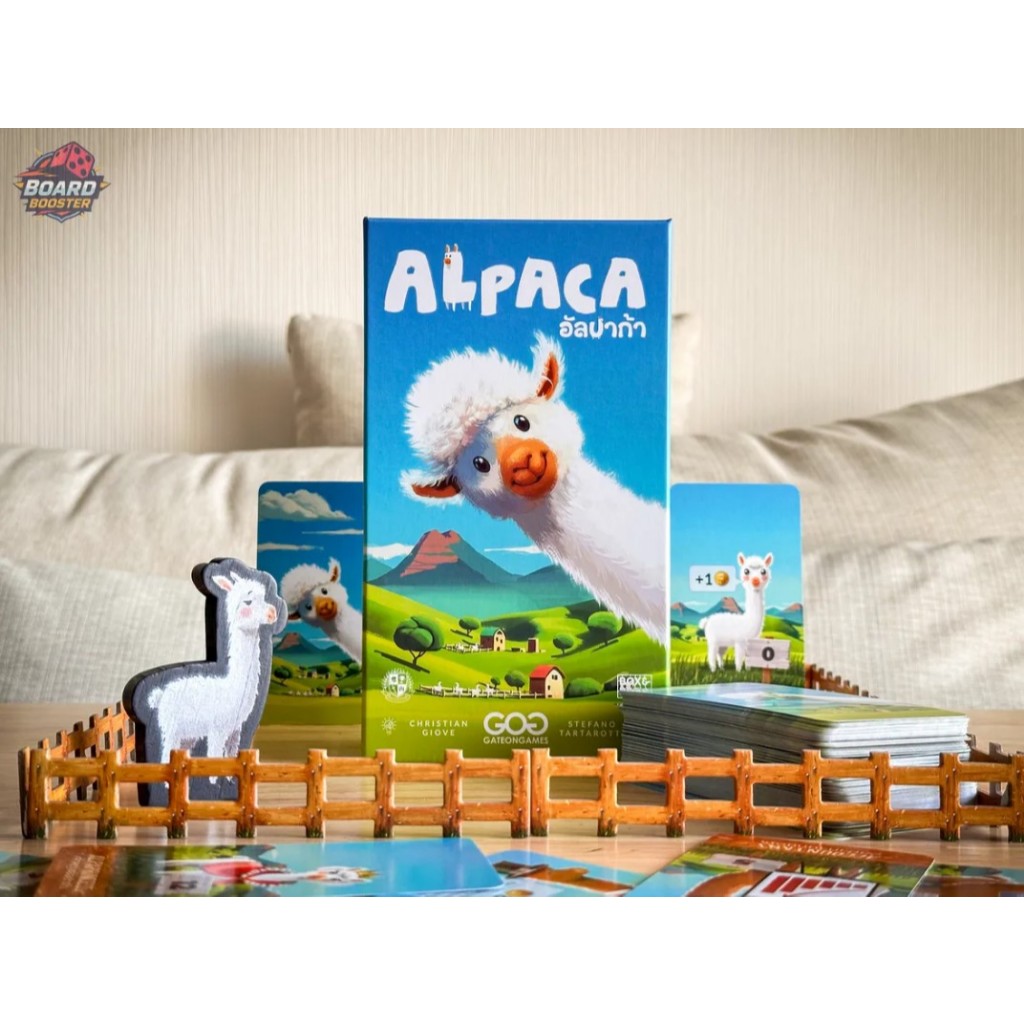 พร้อมส่ง Alpaca อัลปาก้า Board Game Boardgame บอร์ดเกม เกม ของแท้ - รูปที่ 2