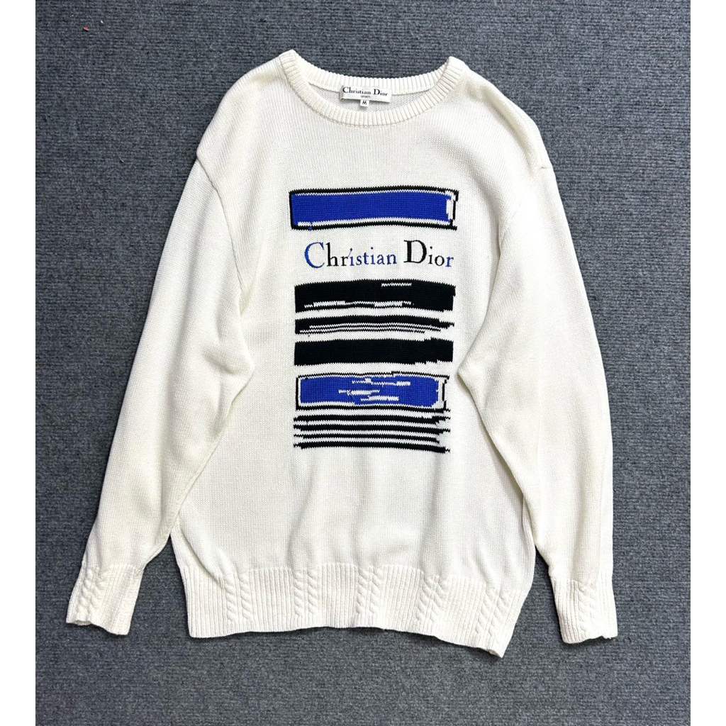 1980s Sports Logo Knitted sweater
