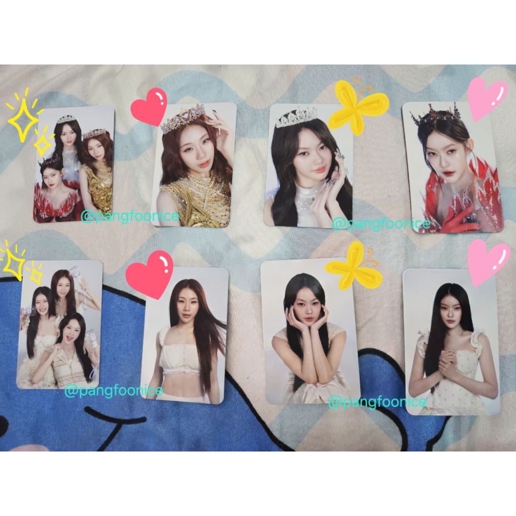 PIXXIE box set photo card :PIXXIE the Enchanted Ceremony' Edition Full Set  8 Cards
