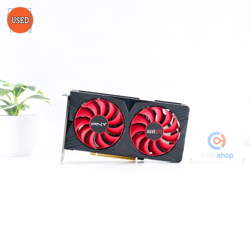 การ์ดจอ (VGA) PNY RTX4060 8GB 2F VERTO DUAL FAN P17165