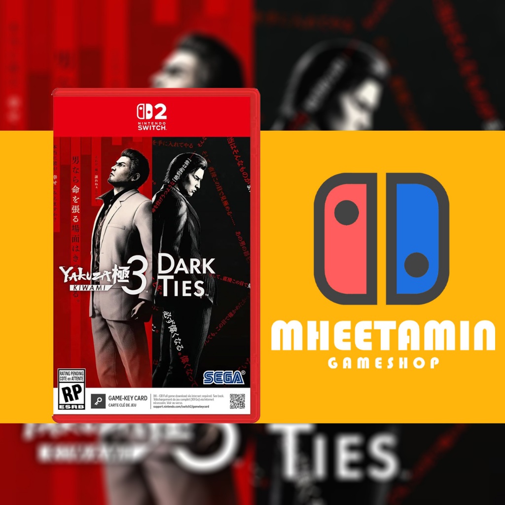 [พร้อมส่ง Day 1 Bonus] Nintendo Switch 2 Yakuza Kiwami 3 [ASIA] [มือ1]