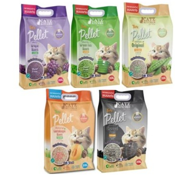 PET8 ทรายแมวเต้าหู้ จากไฟเบอร์ถั่วลันเตา เกรดพรีเมี่ยม ขนาด 18.5-20ลิตร*โปรดอ่านรายละเอียดก่อนสั่งซื้อ