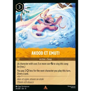 [Set 11 Winterspell] Rare Non-Foil [All color] Single Card Disney LORCANA ENG [Ravensburger]