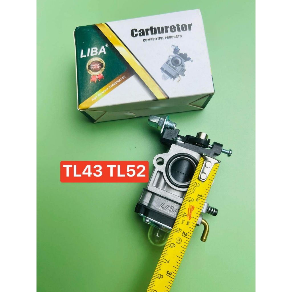 คาร์บู LIBA TL43 430 TL52 เครื่องเป่าลม 650 เครื่องตัดหญ้า ราคาส่ง คาร์บูเรเตอร์