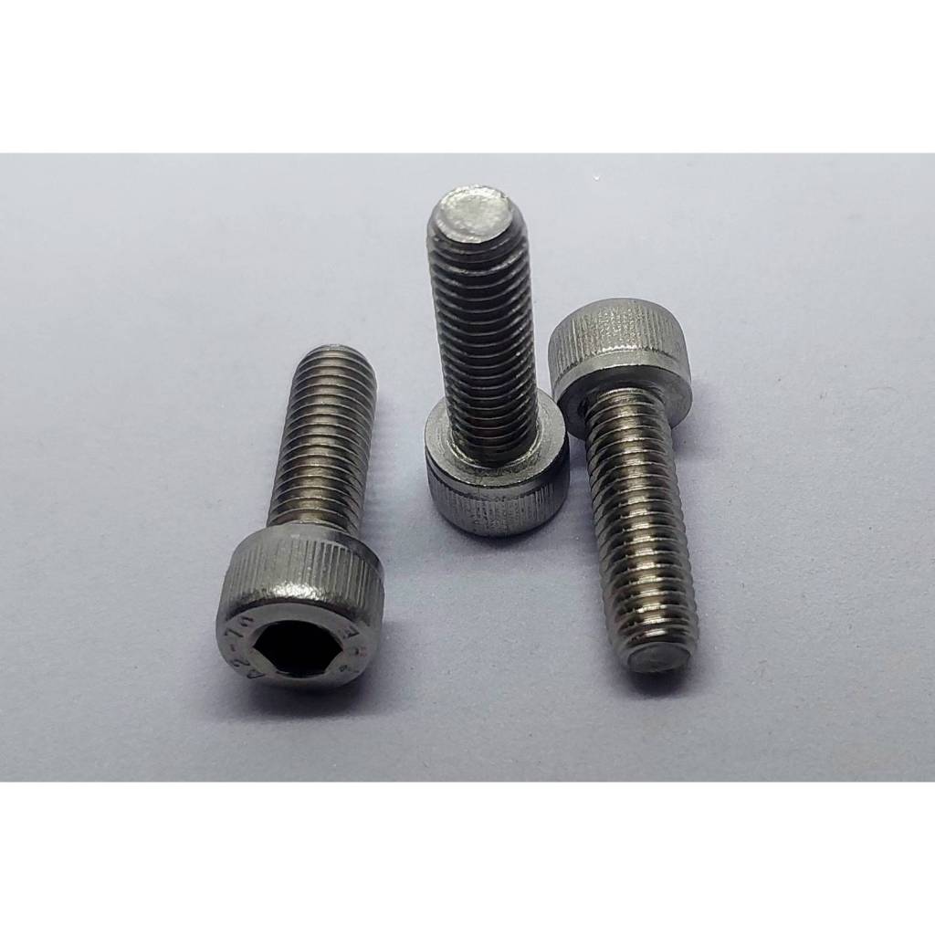 สกรูหัวจม stainless M8 Pitch 1.25 mm.