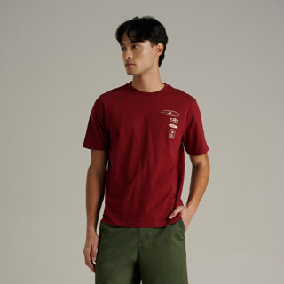 Mc JEANS (แม็คยีนส์) เสื้อยืดผู้ชาย เสื้อยืดแขนสั้น ทรงเรกูล…