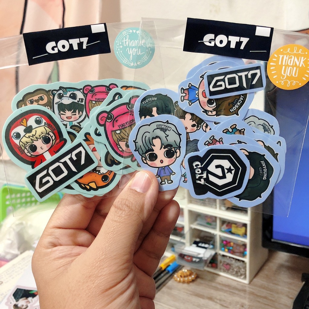 Got7 สติ๊กเกอร์ไดคัทแล้ว พร้อมส่งจ้า