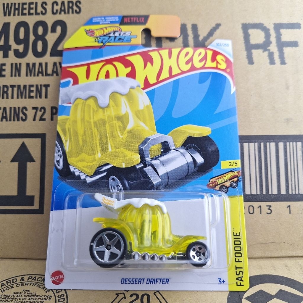 รถเหล็ก Hotwheels DESSERT DRIFTER LET'S RACE 162/250 (kg26)2 (kg42)2