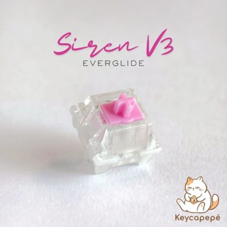 Everglide Siren V3 Magnetic Switches (10-12ชิ้น) สวิตช์คีย์บ…